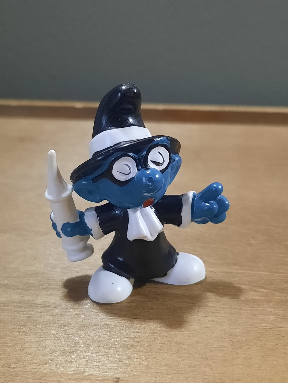 1973 SMURFS Quack Doctor Dr Smurf Peyo Schleich